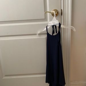 Navy blue halter tank top!